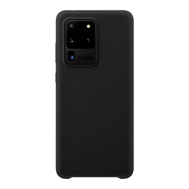 Silicone Samsung Galaxy S20 Ultra G985 Preto