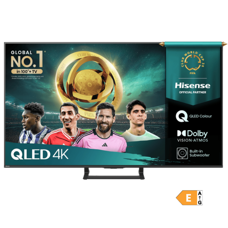 Televisão Hisense A7Q (2025) Smart TV 4K QLED 65"