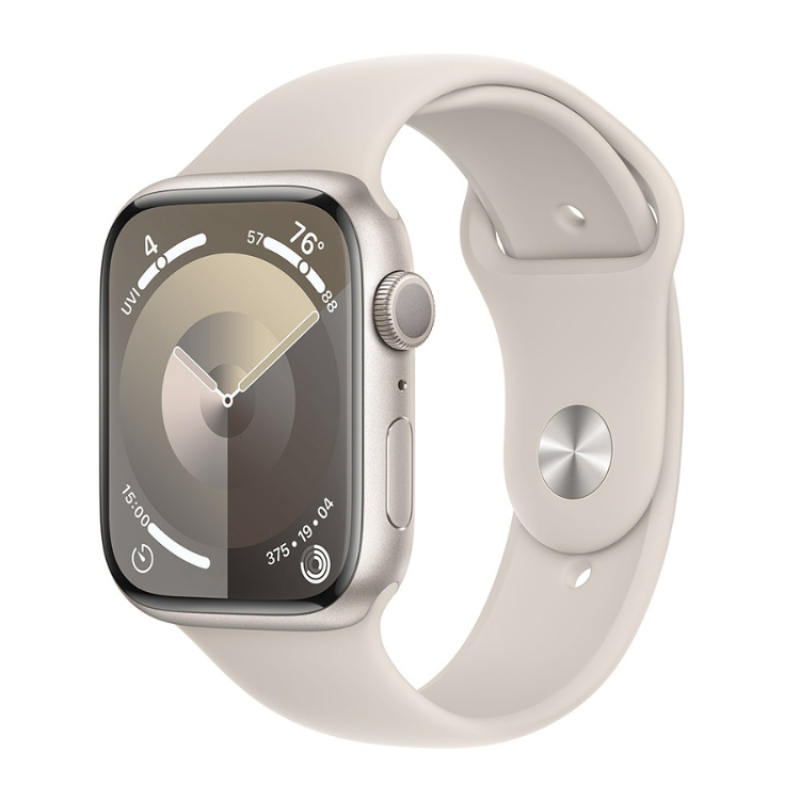 Smartwatch Apple Watch Serie 9 GPS + Cellular 41mm Aluminium Case Starlight Sport Band S/M