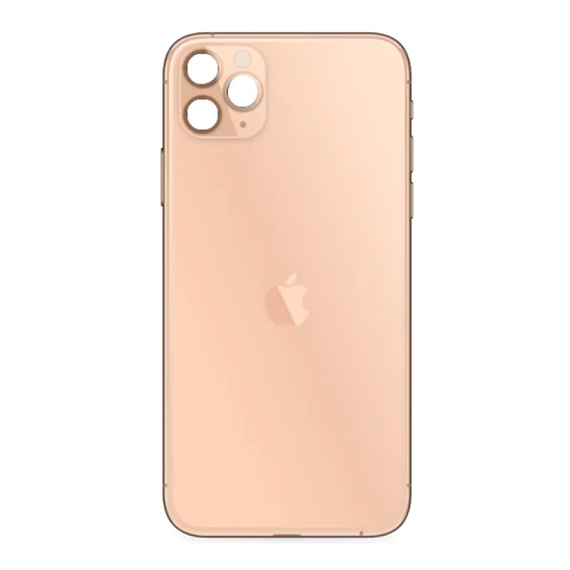 Tampa Traseira Vidro Apple iPhone 11 Pro Max Dourado 