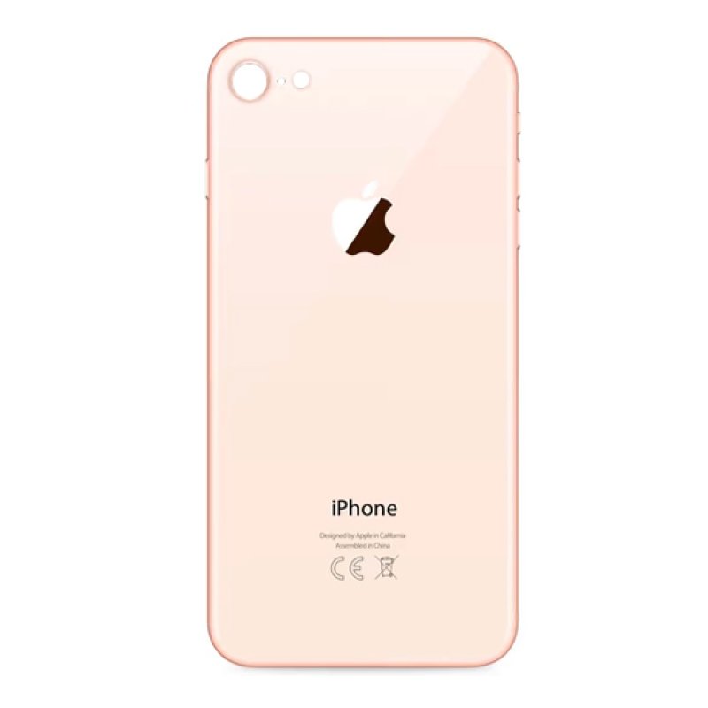 Tampa Traseira Vidro Apple iPhone 8 Dourado