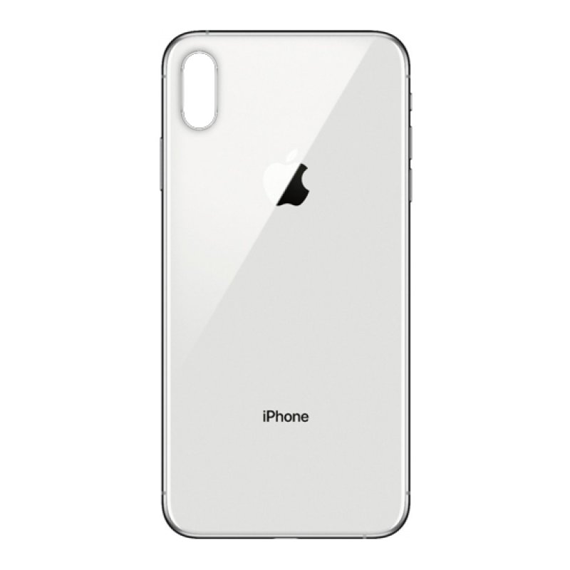 Tampa Traseira Vidro Apple iPhone XS Max Branco 