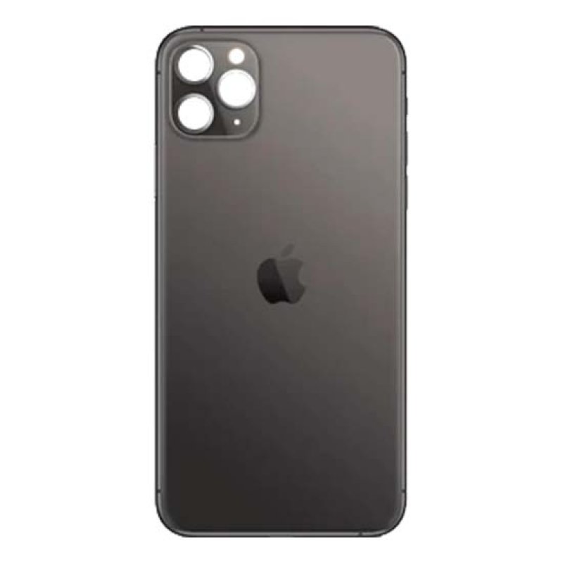 Tampa Traseira Vidro Apple iPhone 12 Pro Max Cinzento Sideral