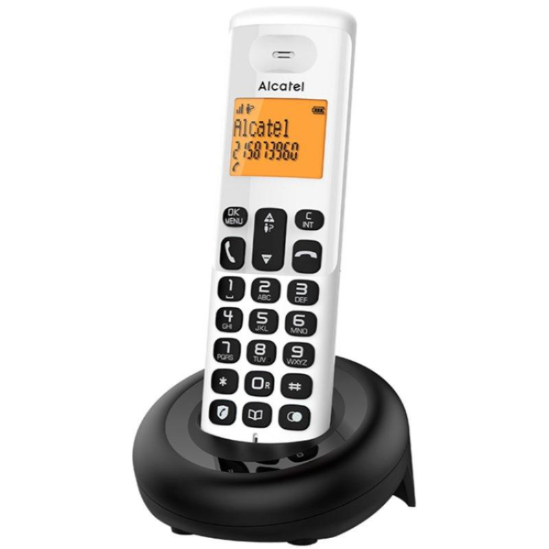 Telefone Sem Fios Alcatel E160 Branco