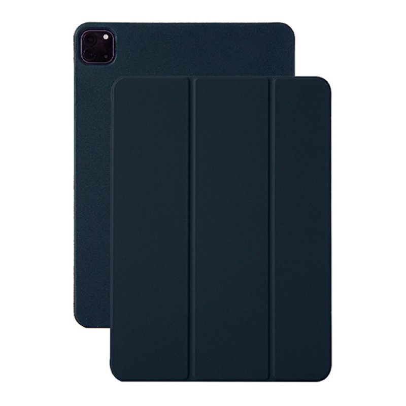 Capa DEVIA Leather Magnectic Apple iPad Pro 11" C/Pencil Slot Azul