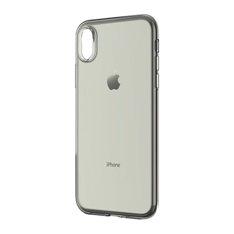 Capa TPU DEVIA iPhone Xs Max Transparente Preto