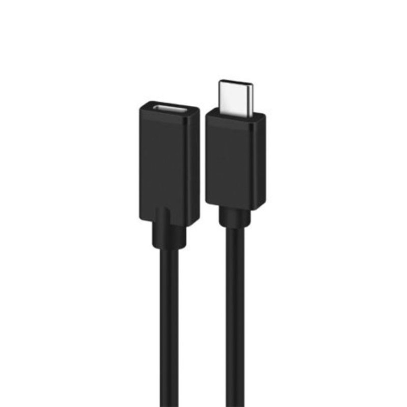 Cabo Extensão USB-C M/F Ewent 1.8m Preto