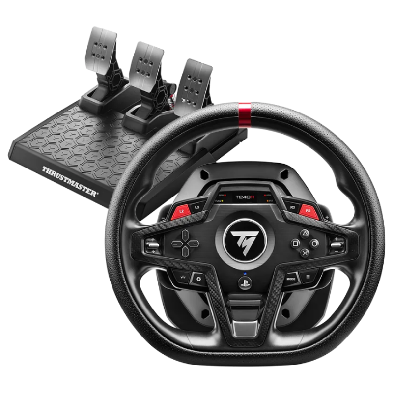 Volante + Pedais Thrustmaster T248R PS5/PS4/PC