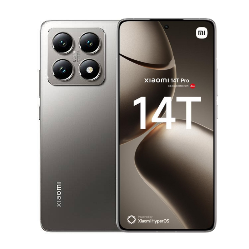 Smartphone Xiaomi 14T Pro 12GB/512GB Dual Sim Cinzento Titânio
