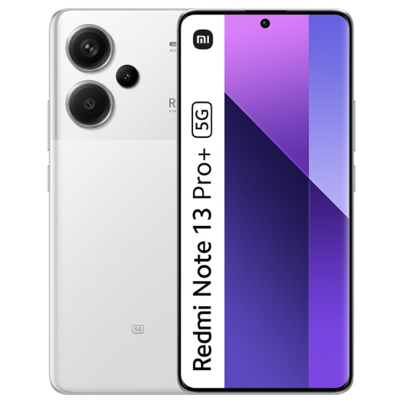 Smartphone Xiaomi Redmi Note 13 Pro+ 12GB/512GB 5G Dual Sim Moonlight White