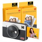 Máquina Fotográfica Instantânea Kodak Mini Shot 2 Retro + 60 folhas Branca
