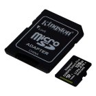 Cartão Memória Kingston Canvas Select Plus microSDHC 128GB C10 A1 UHS-I c/ Adaptador SD