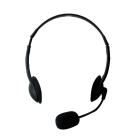 Headset com Microfone Ewent Dual Jack 3.5mm