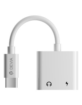 Adaptador DEVIA Smart Series USB-C p/ 2x USB-C