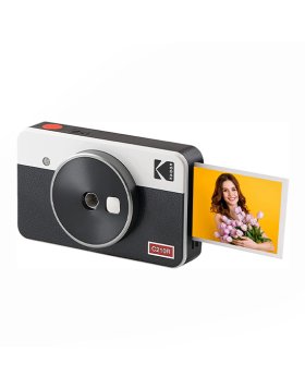 Kodak Camera Mini Shot 2 Retro + 60 folhas Branca