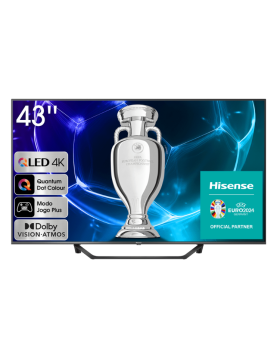 Televisão Hisense Smart TV 4K QLED 43" 