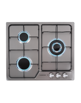Placa de Gás Jocel JP3GI008930 3 Zonas Inox - Artigo de Exposição