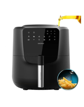 Fritadeira Cecotec Air Fryer Rain 3300 5,5L 1550W Preto