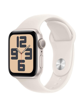Smartwatch Apple Watch SE (2024) GPS 44mm Midnight c/ Bracelete Desportiva Midnight S/M