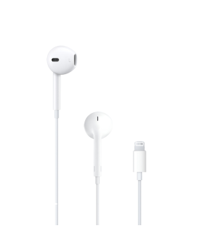 Auriculares EarPods Lightning Branco Compatível