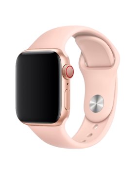 Bracelete Apple Watch 40mm Deluxe DEVIA Sport Band Rosa Areia