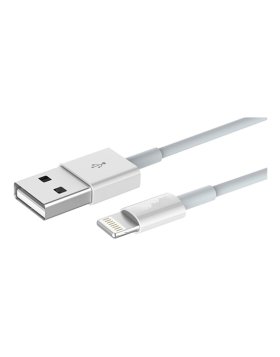 Cabo Devia USB p/ Lightning 5V 2.1A 1.2M Branco