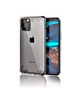 Capa Defender 2 DEVIA iPhone 11 Silver Transparente