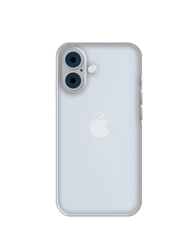 Capa T-K Silicone iPhone 16 Transparente