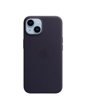 Capa Pele Apple iPhone 14 MagSafe Tinto