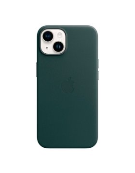 Capa Pele Apple iPhone 14 MagSafe Verde Floresta