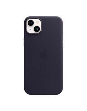 Capa Pele Apple iPhone 14 Plus MagSafe Tinto