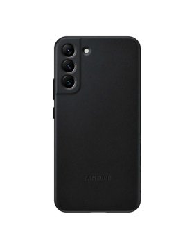 Capa Pele Samsung Galaxy S22+ S906 Preta