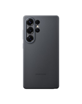Capa de Pele Vegan Samsung S25 Ultra S938 Preto