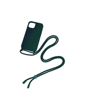 Capa Rixus iPhone 15 Pro Tpu Verde com Cordão