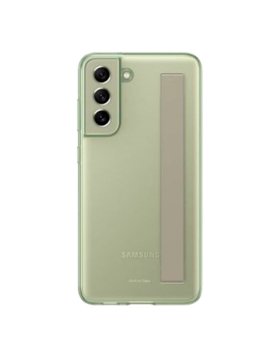 Capa Samsung Galaxy S21 FE G990 Slim Strap Verde