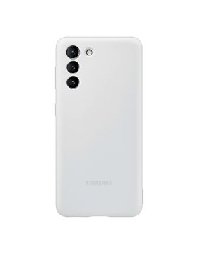 Capa Silicone Cover Samsung Galaxy S21+ G996 Cinzento