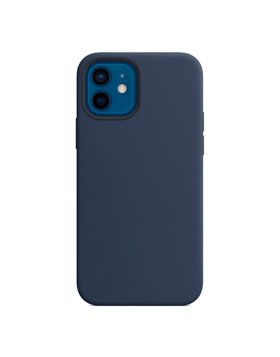 Capa Silicone Apple iPhone 12 Mini Azul Turquesa