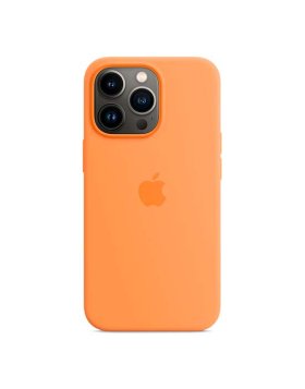 Capa Silicone MagSafe Apple iPhone 13 Pro Calêndula
