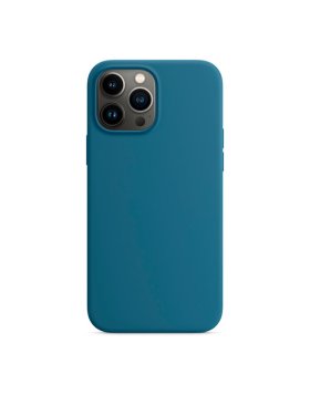 Capa Silicone Nat Devia Apple iPhone 13 Pro Max Azul