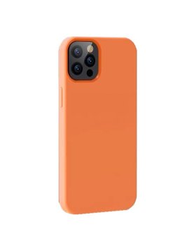 Capa Silicone DEVIA Nature Apple iPhone 13 Pro Laranja