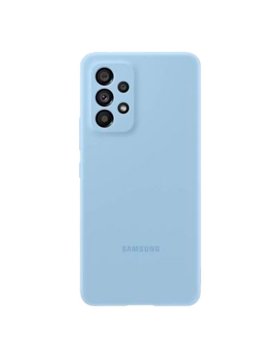 Capa Silicone Samsung Galaxy A53 A526 Azul