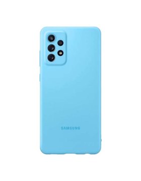 Capa Silicone Samsung Galaxy A72 Azul
