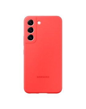 Capa Silicone Samsung Galaxy S22 S901 Coral