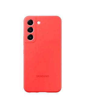 Capa Silicone Samsung Galaxy S22+ S906 Coral