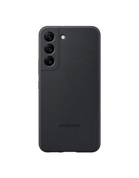 Capa Silicone Samsung Galaxy S22+ S906 Preto