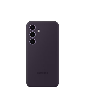 Capa Silicone Samsung S24 Preto Púrpura