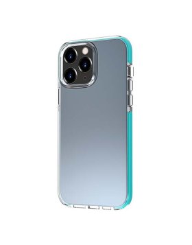 Capa Super Shockproof DEVIA Apple iPhone 13 Pro Max Azul Turquesa