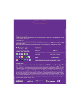 Cartão MEO Move UZO 6GB
