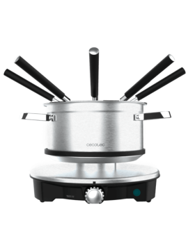 Fondue Elétrico c/ 8 Espetos Cecotec Fun Gourmet Fondue Advance 1500W