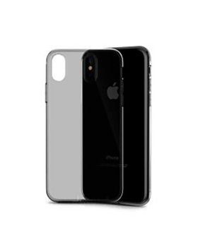 Capa Silicone DEVIA iPhone X | Xs Preto/Translúcido